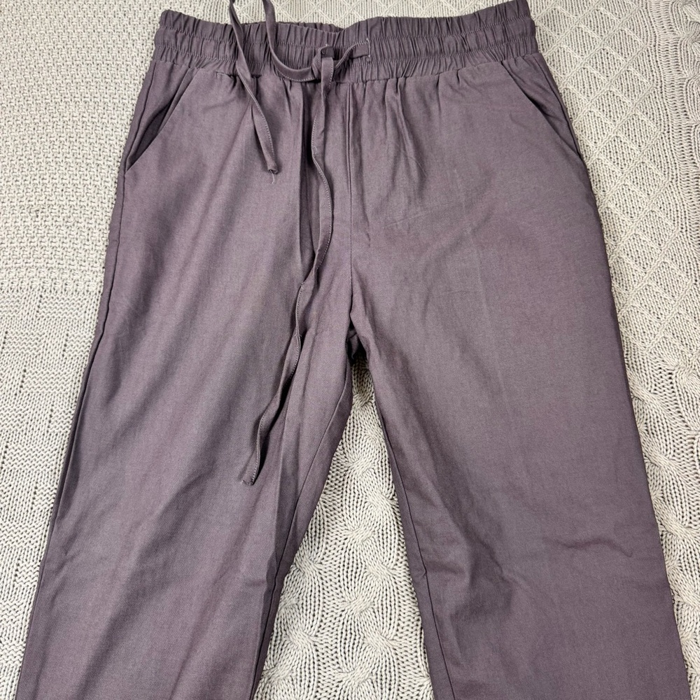 Betsy’s Boutique Dark Gray Casual Jogger Pants ~ Small - Picture 7 of 12